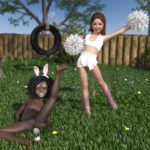 Hot little girls posing naked on the playground 3d porn xxx