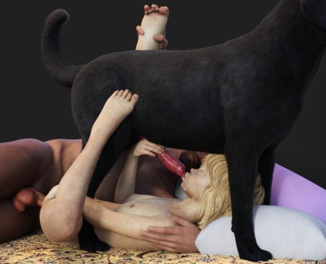 The newest selected 3D bestiality (dogs and loli)