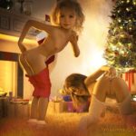 loli daughters undress next to a christmas tree 3d porn xxx