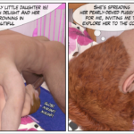 daddy and daughter fucking in a pose 69 little daughter sucks dick and dad licks daughter's pussy 3d comix xxx