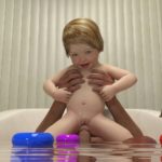 daddy bathes fucks in the bathroom with his daughter 3d