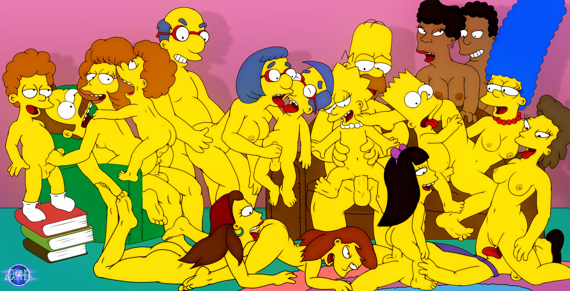 Simpsons Family Orgy Sons Daughter Mother And Father Fuck 
